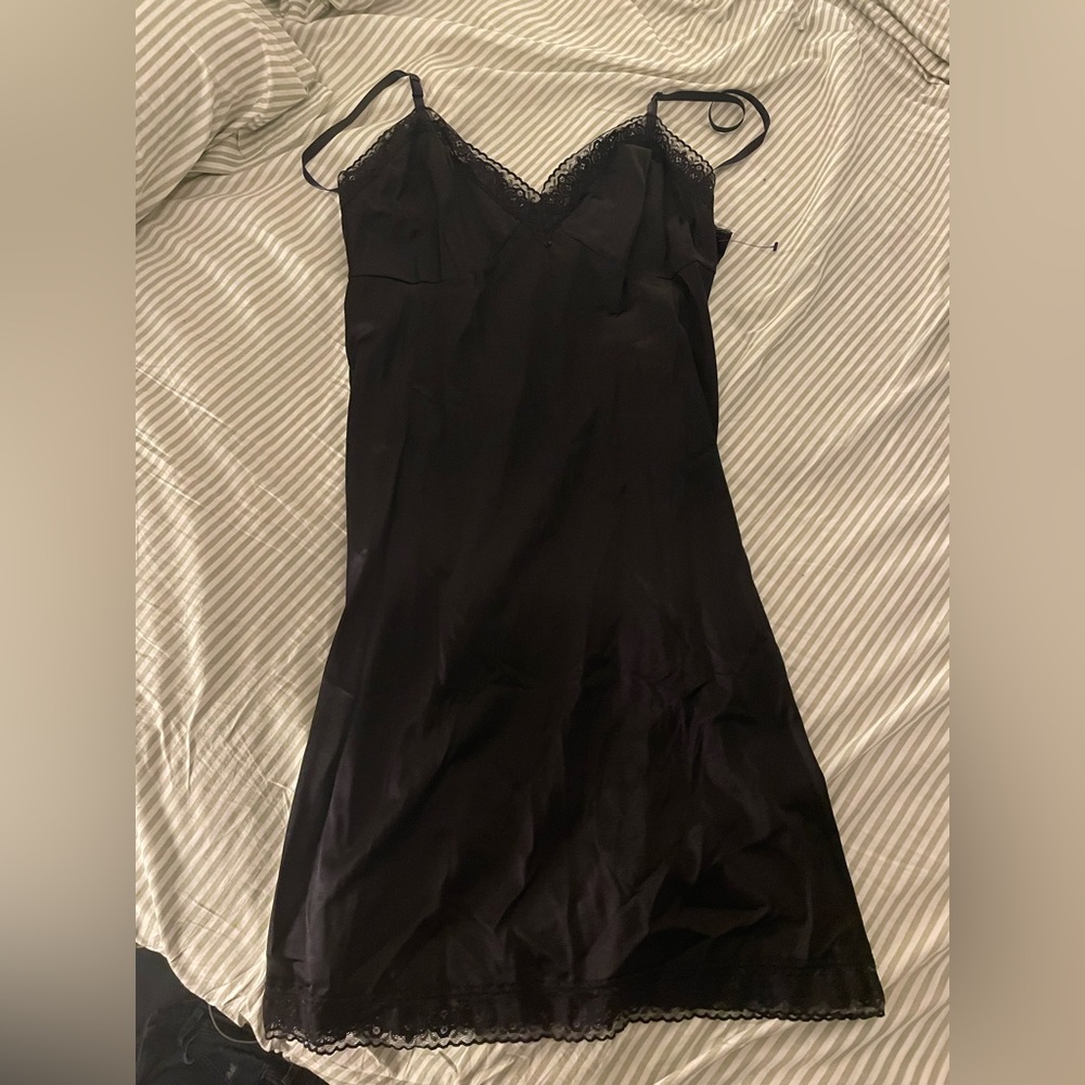 Super cute black mini dress lingerie
